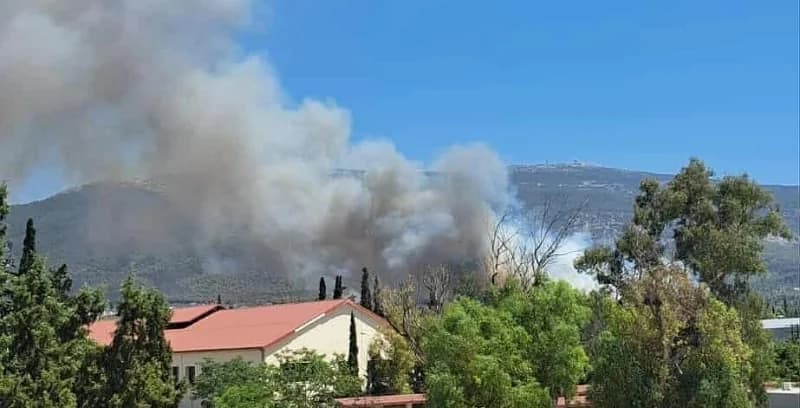 Πυρκαγιά στου Ζωγράφου: Σε ύφεση με κυκλοφοριακές ρυθμίσεις