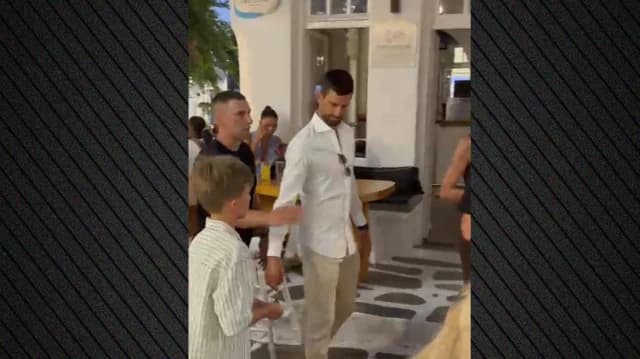 Διακοπές στη Μύκονο για τον Νόβακ Τζόκοβιτς – Βίντεο από τα Ματογιάννια