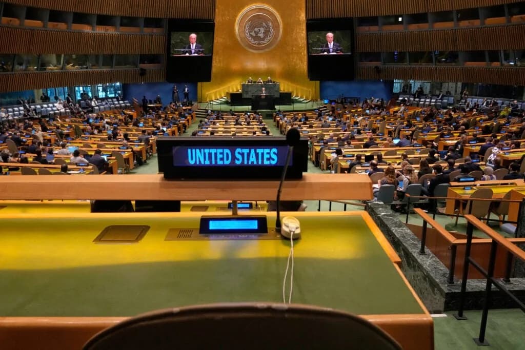 USA verurteilen Zwei-Staaten-Lösungsinitiative bei UN