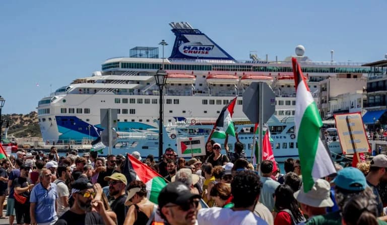 Crete: Tensions During Cruise Ship Arrival in Agios Nikolaos