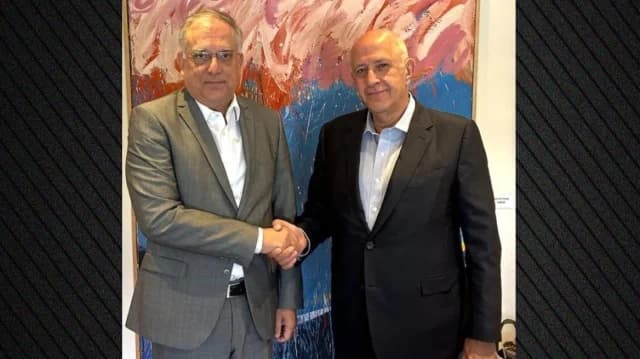 Theodorikakos Meets with SEV President on Economy