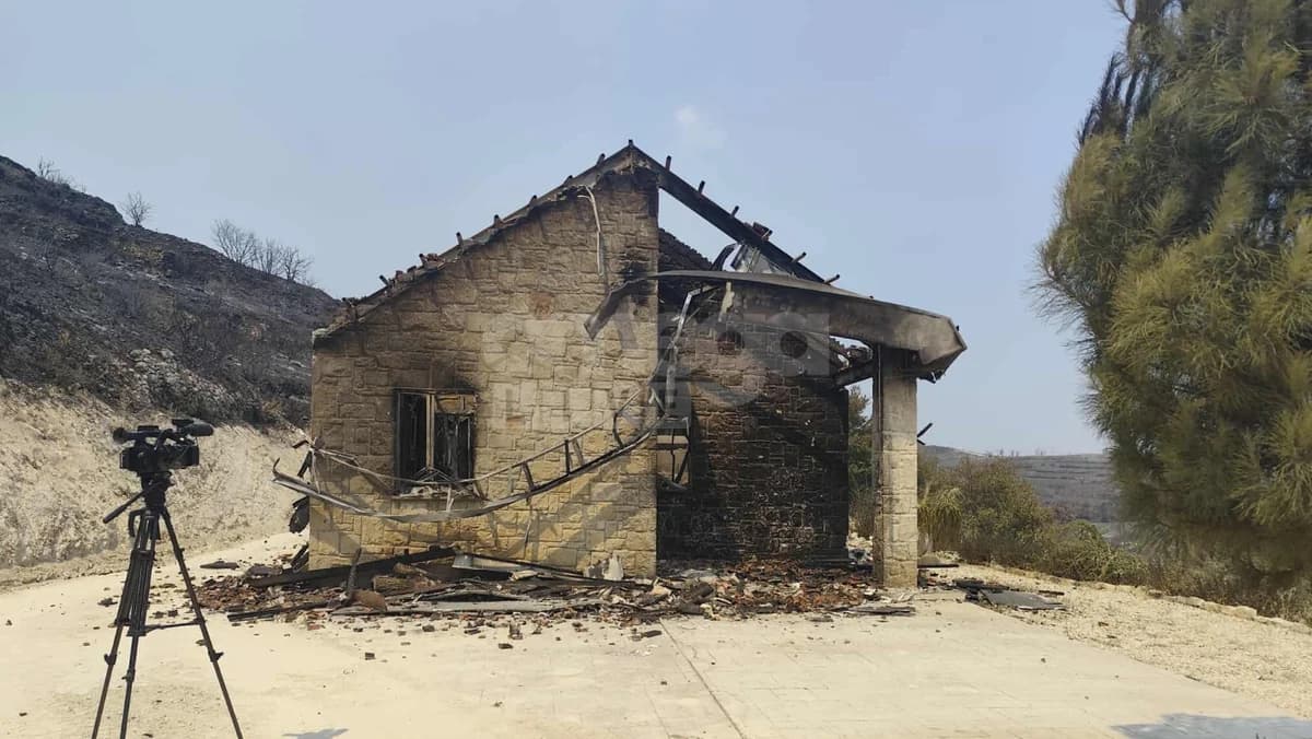 Ακριβής χαρτογράφηση της καμένης έκτασης στη Λεμεσό από το Ερατοσθένης