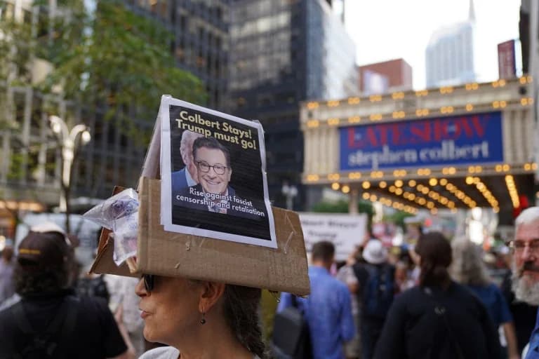 Trump weist Verantwortung für Absetzung von Colbert-Show zurück