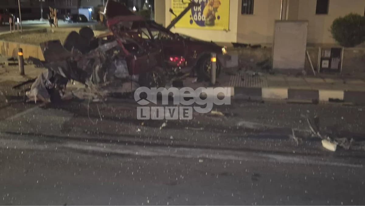 Aglantzia: Luto por Kyriakos, de 20 años – Amigos en el lugar del accidente