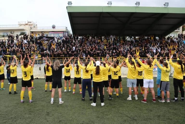 AEK se enfrenta al Racing Union en su primer partido de la Liga de Campeones Femenina