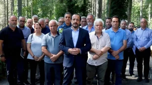 Kritik an der Rede des Präsidenten vor dem Hintergrund von Troodos