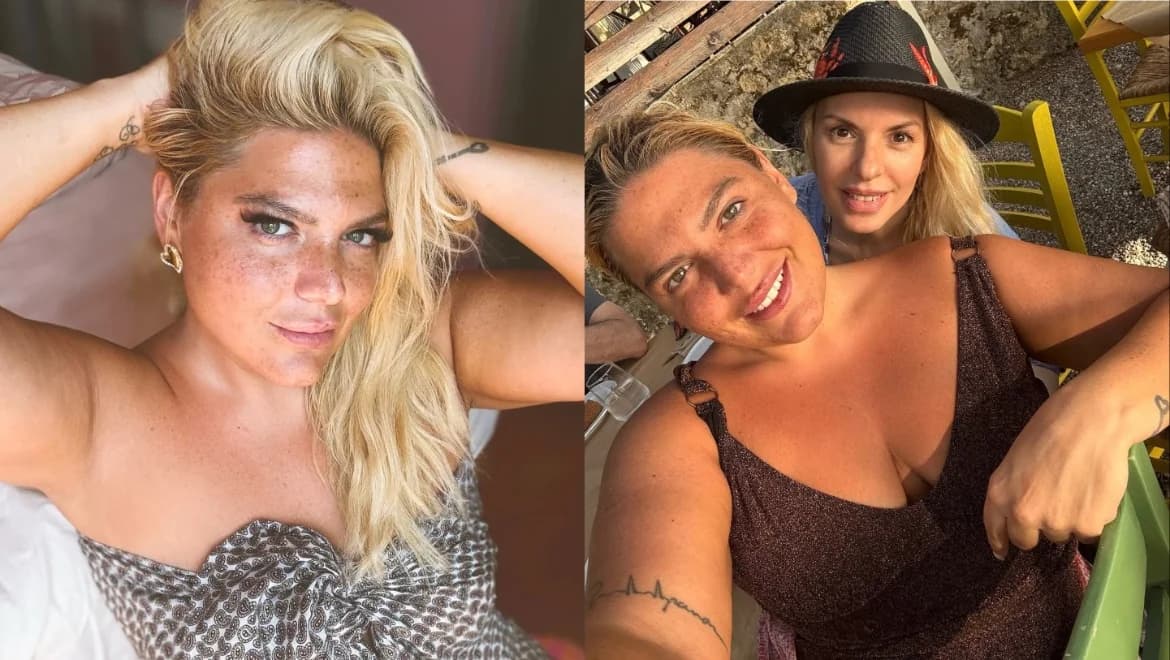 Danae Barka y Annita Pania: Vacaciones en Kalamata
