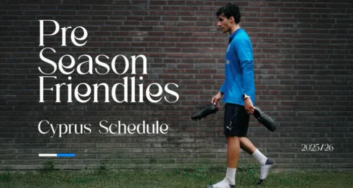 Friendlies in Cyprus Important for Sofronis Avgousti