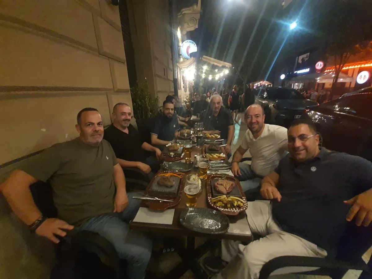 Aris Limassol: Abendessen mit Journalisten in Budapest