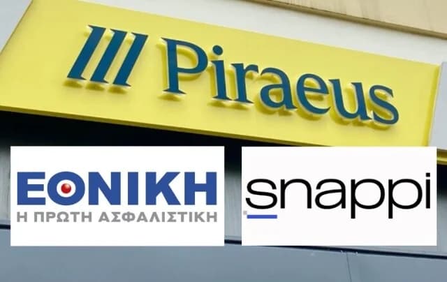 Piraeus Bank: Ethniki Asfalistiki und Snappi zur Umsatzdiversifizierung