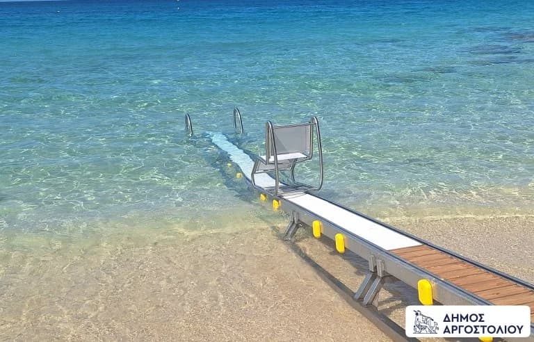 Argostoli: Autonomous Access System for Disabled People at Platis Gialos Beach