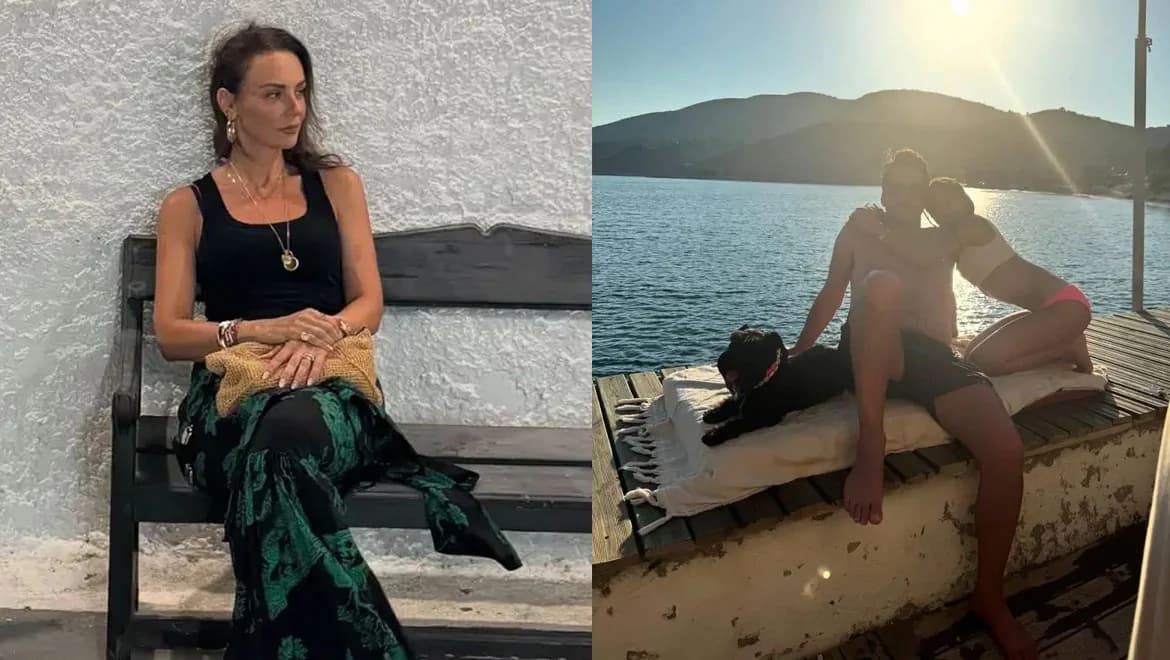 Betty Maggira: Familienurlaub in Leros – Fotos