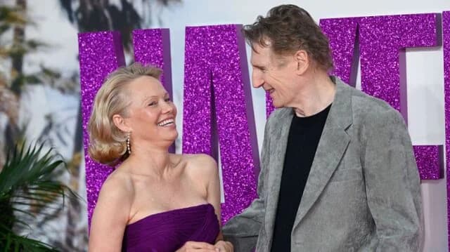 Pamela Anderson y Liam Neeson: Sesión de fotos desata rumores de romance