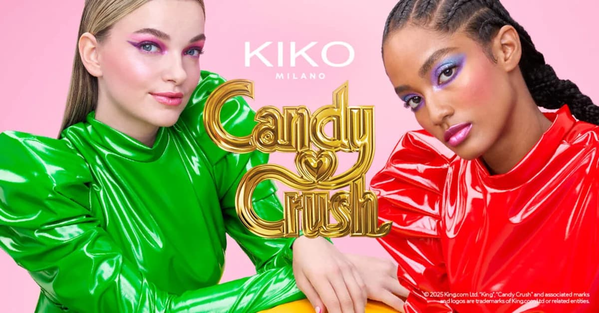 Colección KIKO MILANO x CANDY CRUSH®: ¡Looks de belleza divertidos para el verano!