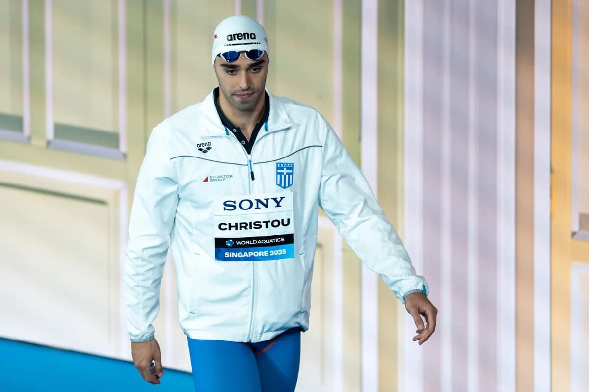 Christou erreicht Halbfinale über 50 m Rücken, Makrygiannis ausgeschieden