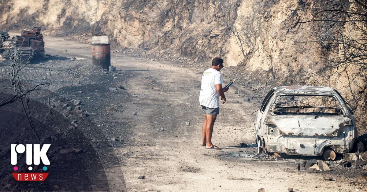 Beerdigung von Paar nach Brand in Limassol