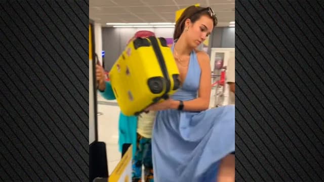 נוסעת נמנעה מתשלום קנס של 200 אירו על משקל עודף של מטען והפכה לוויראלית