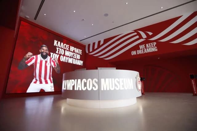 Olympiacos Museum Sold Out for Opening Day