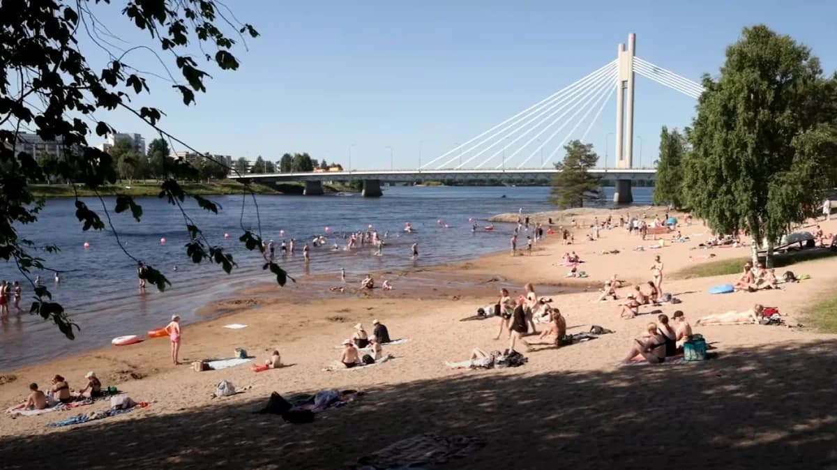 Beispiellose Hitzewelle in Skandinavien: Temperaturen über 30°C