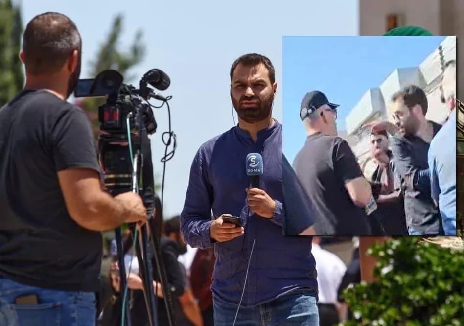 Periodista chipriota escapa de bombardeo en Kiev