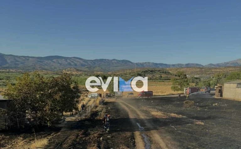Εύβοια: Τραυματίστηκε εθελοντής πυροσβέστης κατά την κατάσβεση