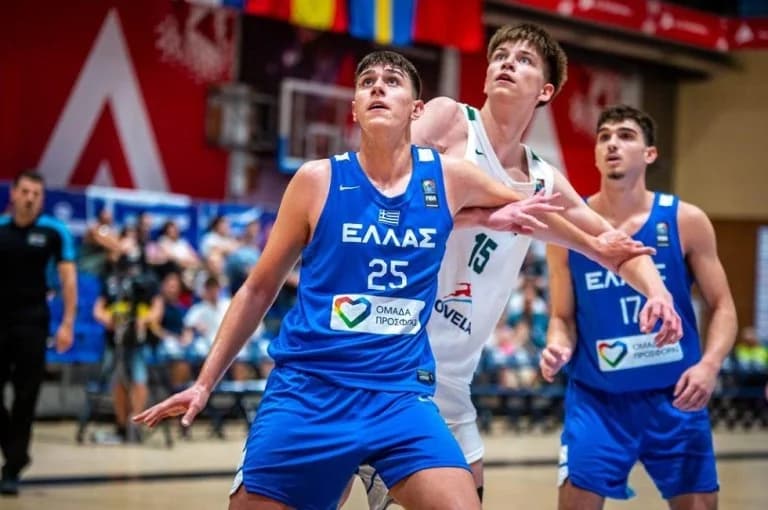 Lituania - Grecia: 90-60, Dura derrota para la Selección Juvenil