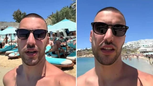 TikToker κάνει viral βίντεο για τις τιμές στη Μύκονο: «Ξαπλώστρα μόνο με 450€»