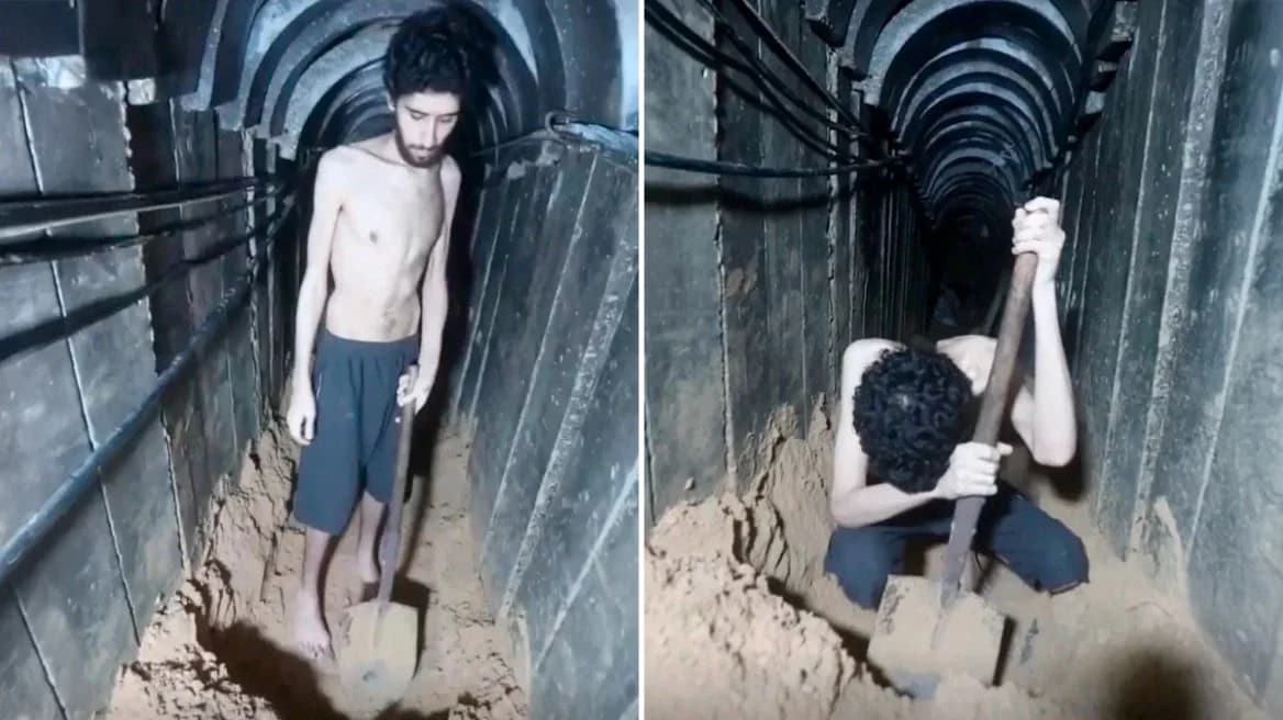 Global Outcry as Hamas Hostage is Filmed Digging His Own Grave