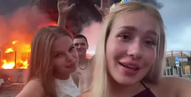 Российские инфлюенсеры арестованы за видео возле горящей фабрики