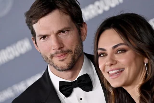 Mila Kunis and Ashton Kutcher Steal the Show at Backstreet Boys Concert