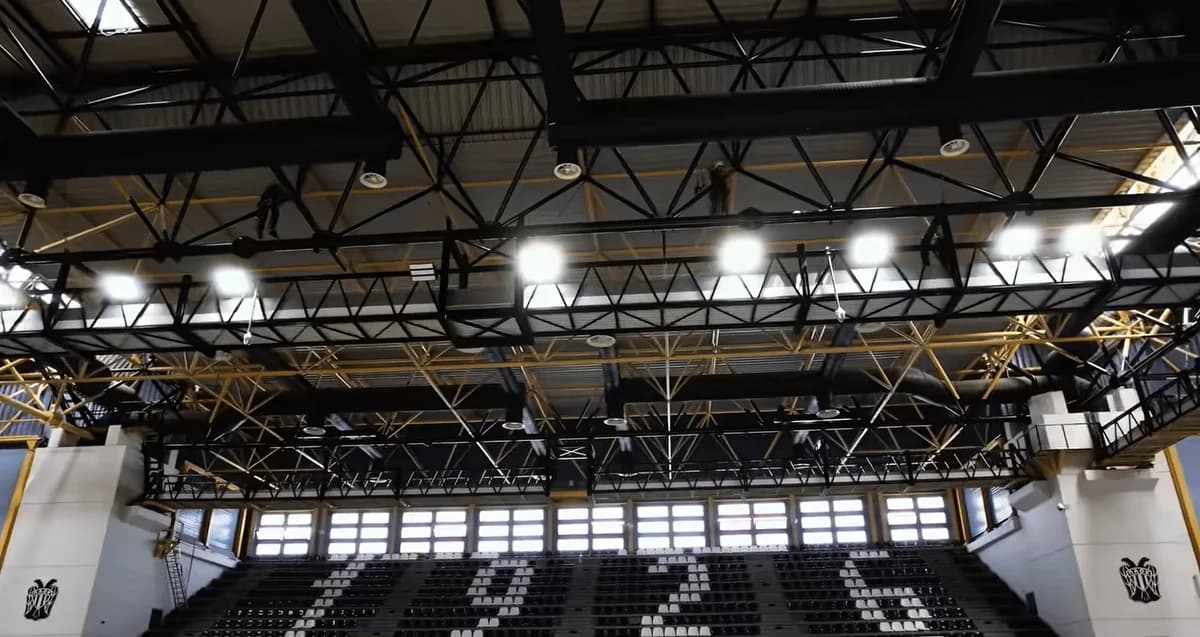 Renovierung in der PAOK Sports Arena: Sehen Sie die Arbeiten (Video)