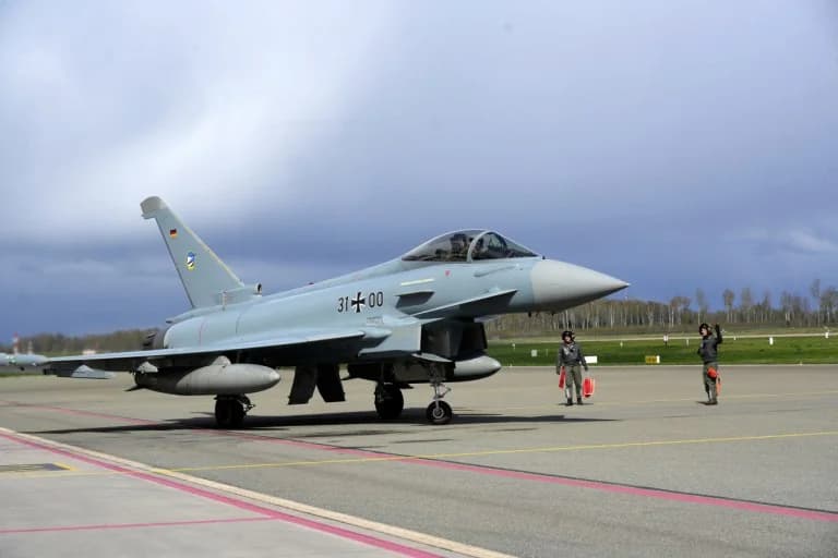 Deutschland stationiert Eurofighter in Polen nahe Warschau