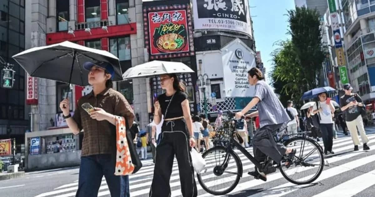 Japan verzeichnet Rekordtemperatur von 41,6 Grad Celsius