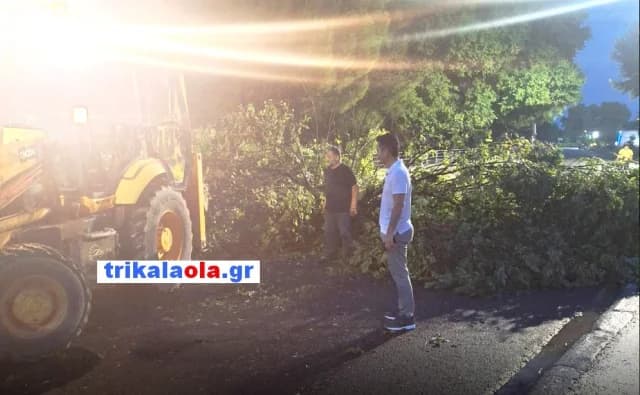 מזג אוויר סוער: נזקים בתסליה ובמקדוניה מהסערה של אתמול