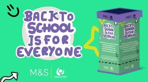 M&S продолжает акцию «Снова в школу для всех» 3-й год