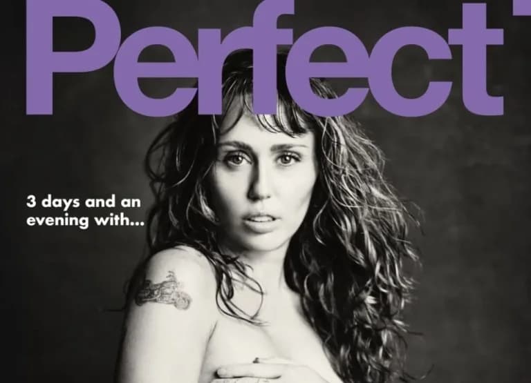 Miley Cyrus posa en topless para la portada de la revista Perfect