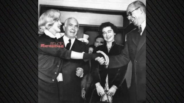 Rare Marilyn Monroe Photo with Greek Royal Family Surfaces