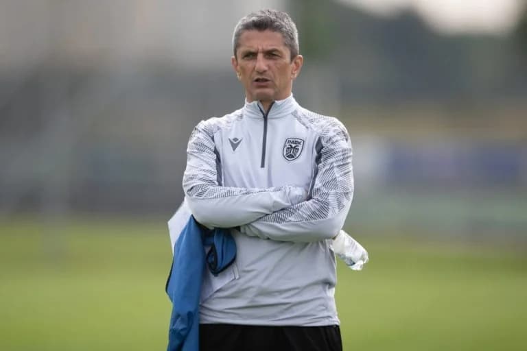 PAOK se enfoca en el ataque antes del partido contra Wolfsberger
