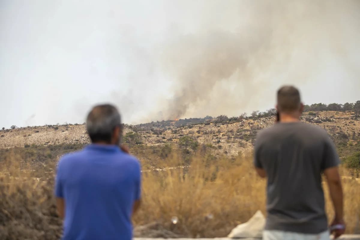 עדויות קורעות לב של מנהיגי קהילות בלימסול על השריפה