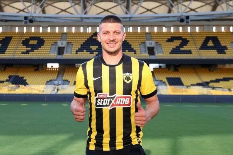 AEK: Jovic replaces Martial in European list for Aris Limassol