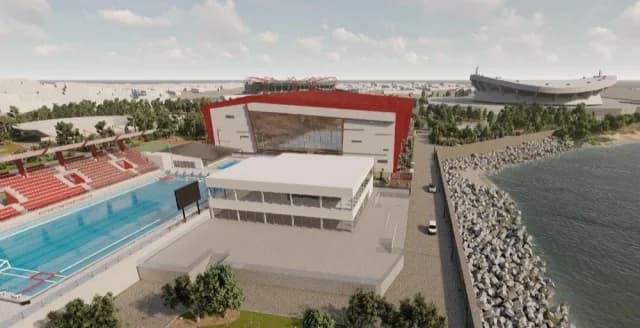 Olympiakos Wasserpark im SEF für den Bau genehmigt