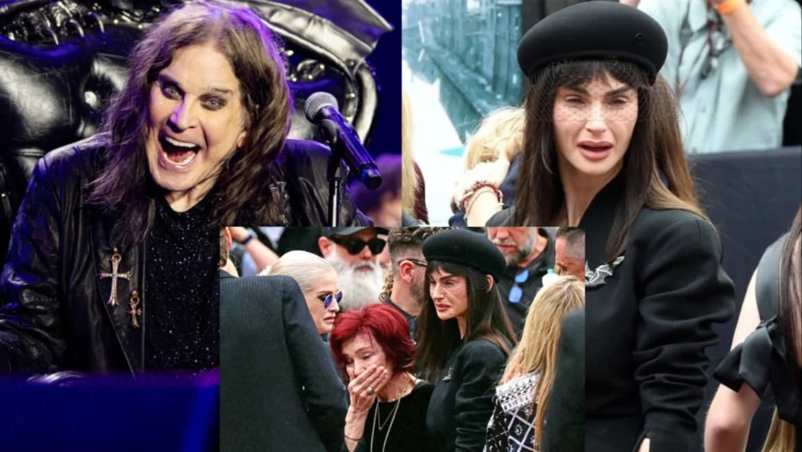 Ozzy Osbourne: La hija 'desconocida' y su rara aparición en el funeral
