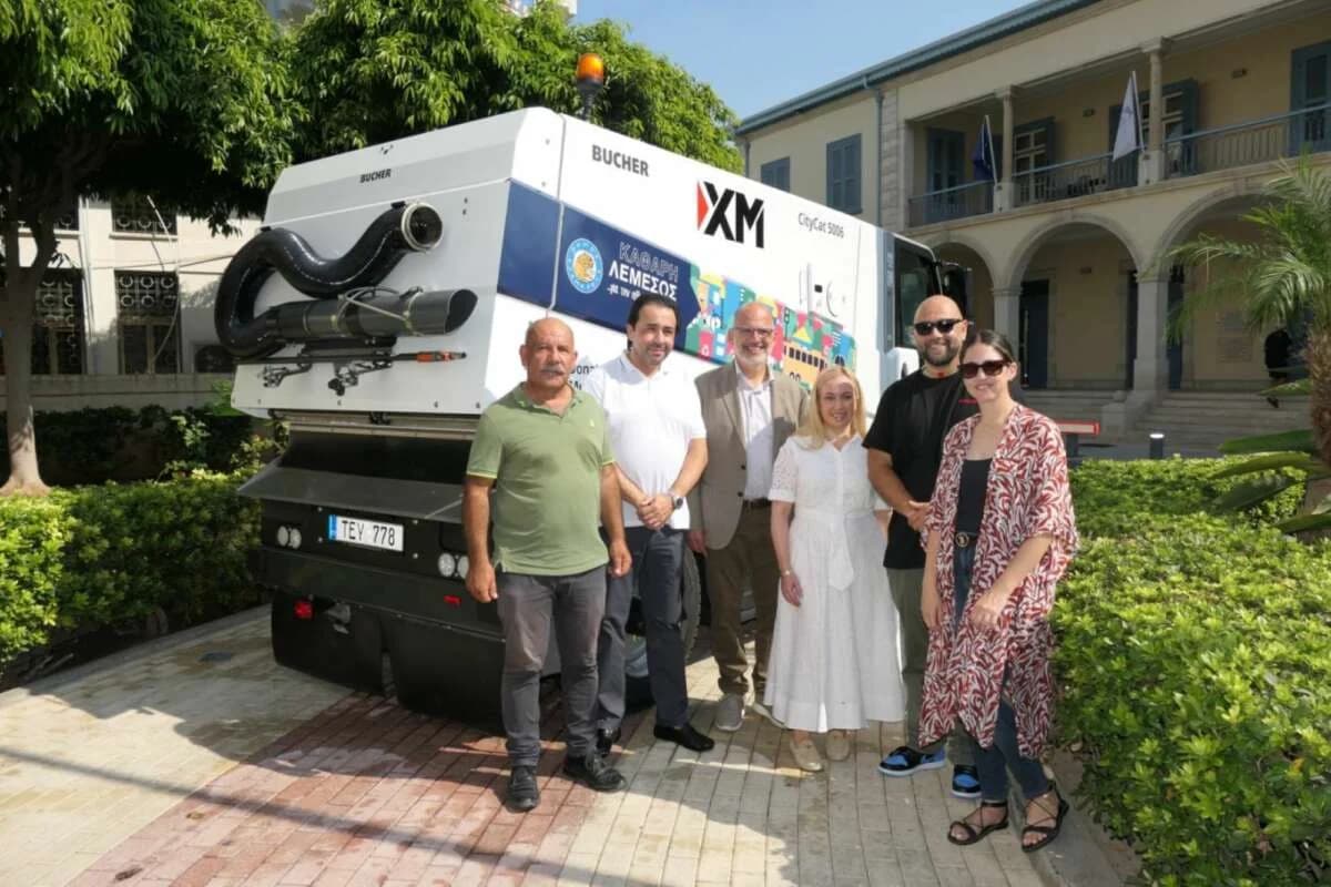 El Municipio de Limassol Refuerza su Flota de Limpieza