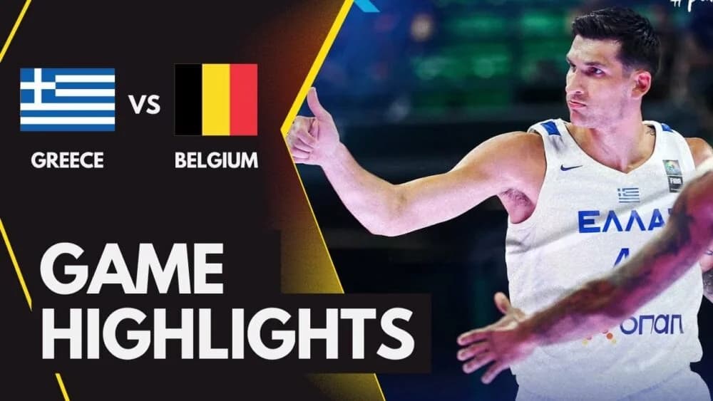 Greece vs. Belgium: National Team Victory Highlights