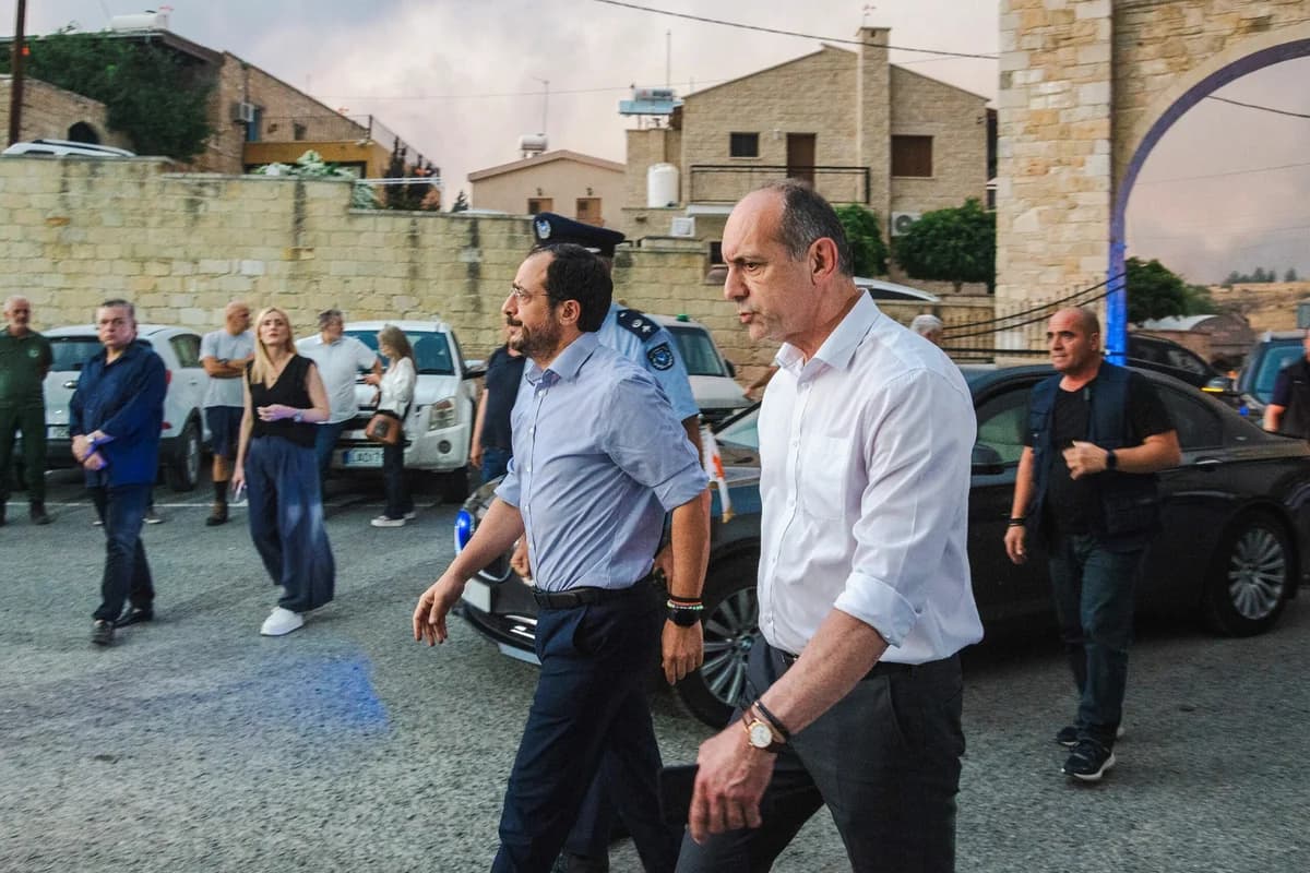 Limassol Fires: Christodoulides Urges Rapid Support Measures