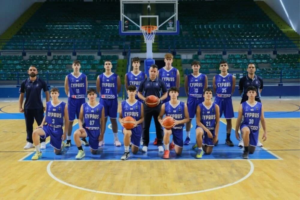 Сборная Кипра U16 начинает чемпионат Европы в Северной Македонии