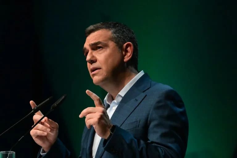 Ципрас в Салониках: выступление на конференции Economist