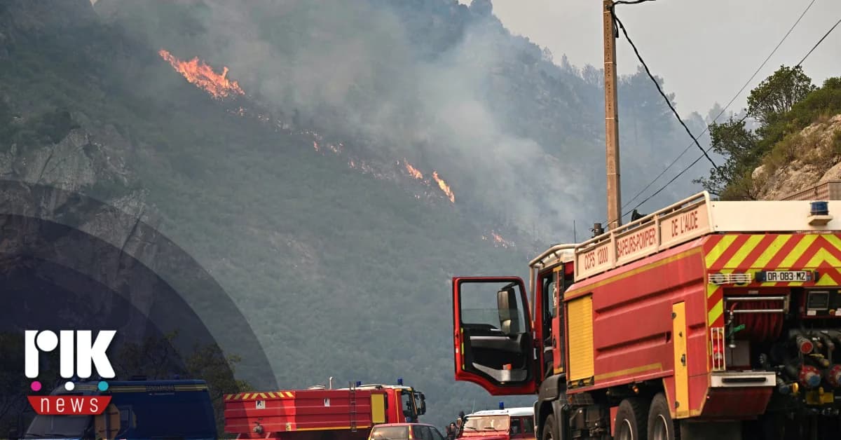 Incendio forestal descontrolado en Francia entra en su tercer día