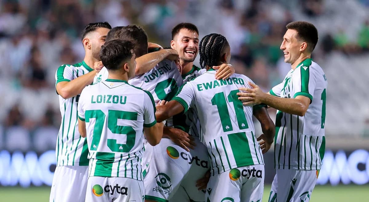 Omonia bereit für das erste Spiel gegen Araz in Baku