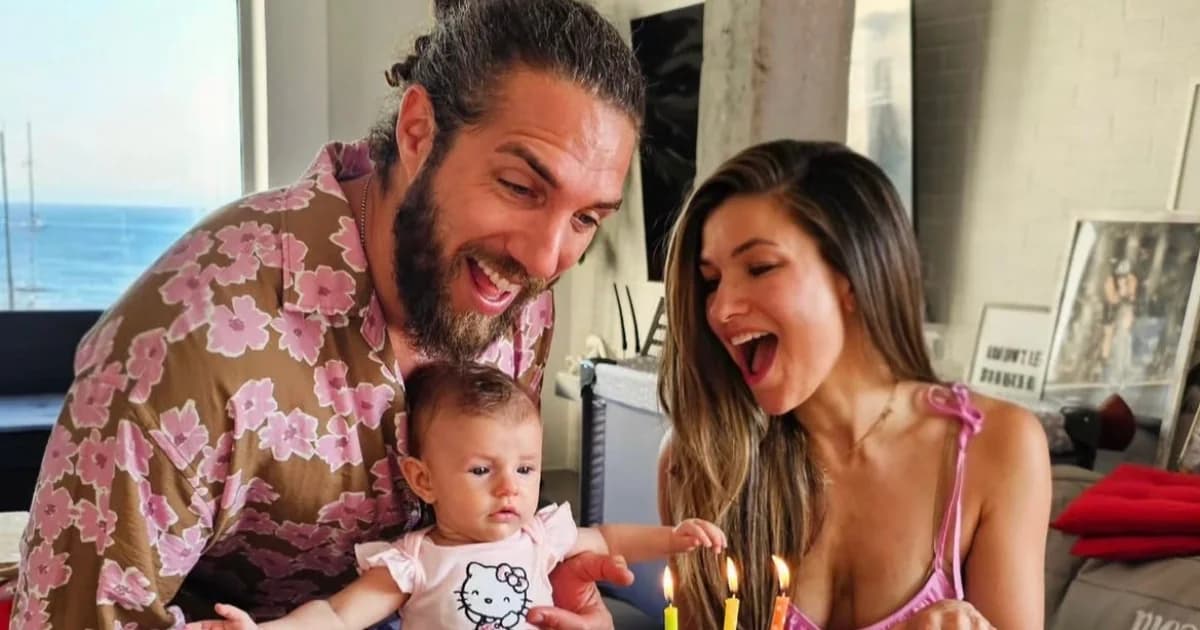 Giorgos Koromi and Tina Triantafyllou celebrate their daughter's birthday